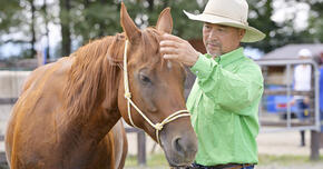 ホースマンシップは馬という動物を知り、馬の出す答えを受け入れることから始まる