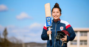 小田恵里花さん　クリケット女子日本代表選手