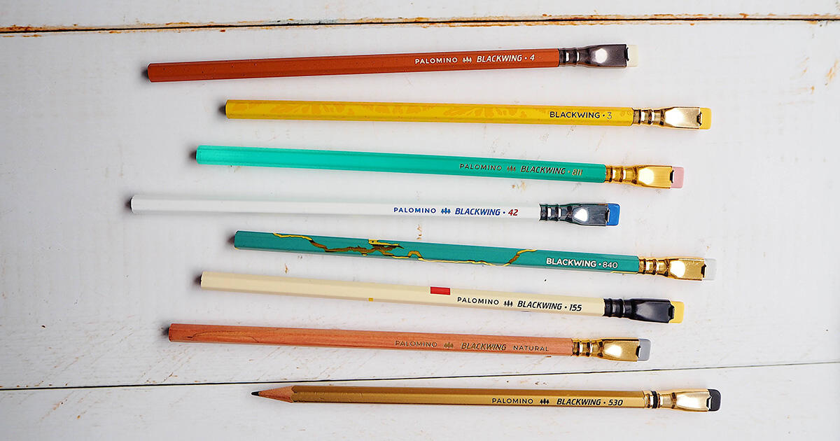 偉人たちが愛した鉛筆