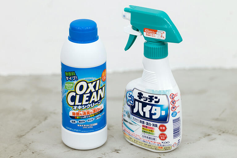 キッチンの掃除をラクにする2つの洗剤
