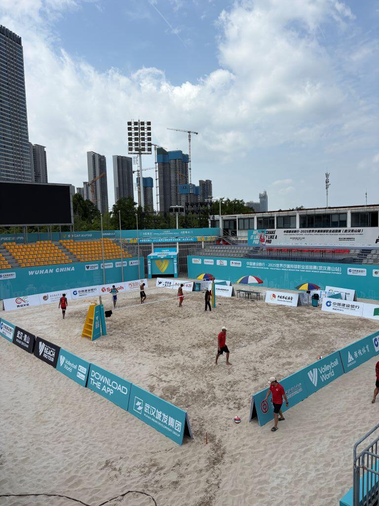 今年も行ってきました。「Beach Pro Tour 2025 Futures 武漢大会」にて