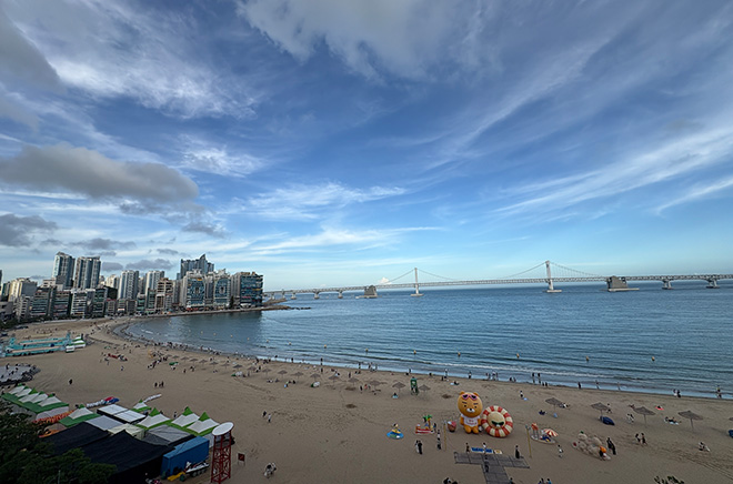 「BEACH PROTOUR Busan Gwangalli 2025」大会会場