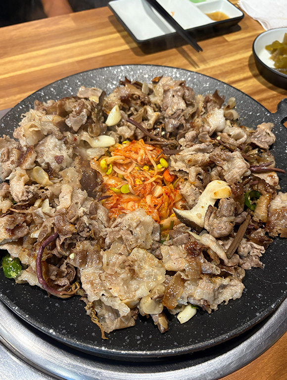 豚肉のプルコギ