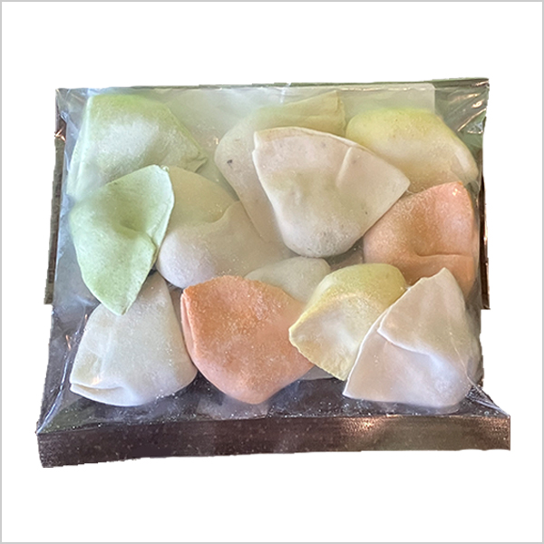 にら×4個、にんじん、のざわな、ほうれんそう、かぼちゃ×各2個（写真提供：山田餃子店）