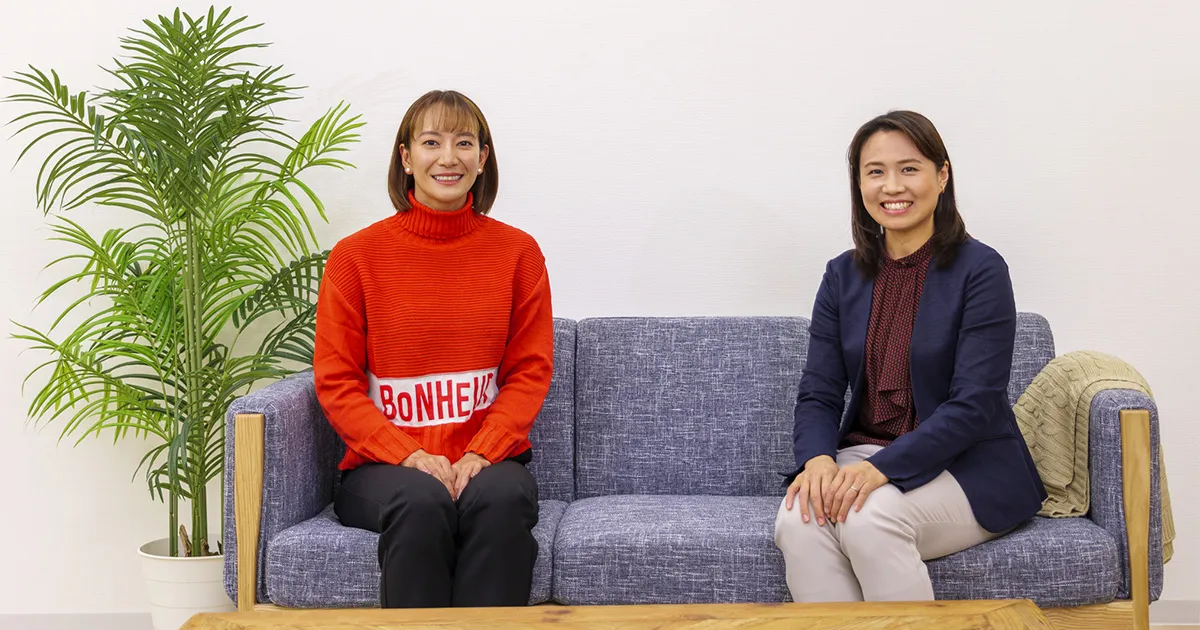 ペア競技は「お互いに何が必要で何をすればいいのか」を考える 【坂口由里香×平野早矢香 対談 前編】