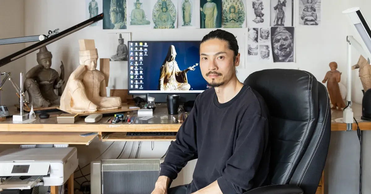 宮本我休｜1000年以上続いてきた仏像彫刻の世界。前進、チャレンジすることで歴史はつながってい...